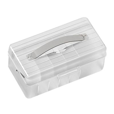 NUOBESTY Box Double Portable Organizer for Cords Chargers and Headphones for Storage for Neat Desk Accessories