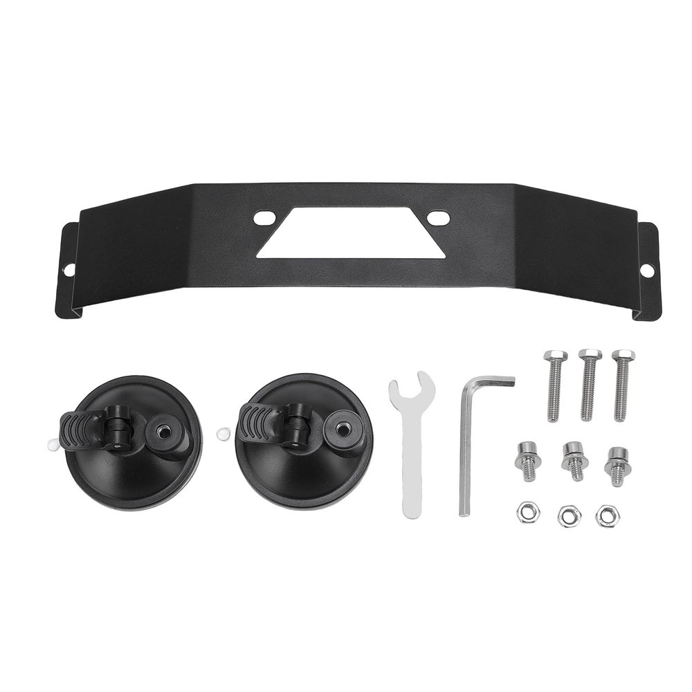 Satellite Dish Sunroof Mount, Aluminum ABS Stable Suction Cup Kit for Car Window and Sunroof Boat RV