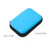 DIYEAH 2pcs Portable Hard Drive Storage Case Stylish Protective Bag for Durable Organizer for Travel Accessories and Computer Gear view 2
