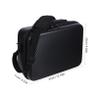 STOBOK Camera Case Shoulder Bag Compact Carrying Case for Pro Shockproof Camera Storage Bag Lightweight Portable Black Pu view 2