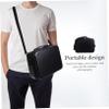 STOBOK Camera Case Shoulder Bag Compact Carrying Case for Pro Shockproof Camera Storage Bag Lightweight Portable Black Pu view 3