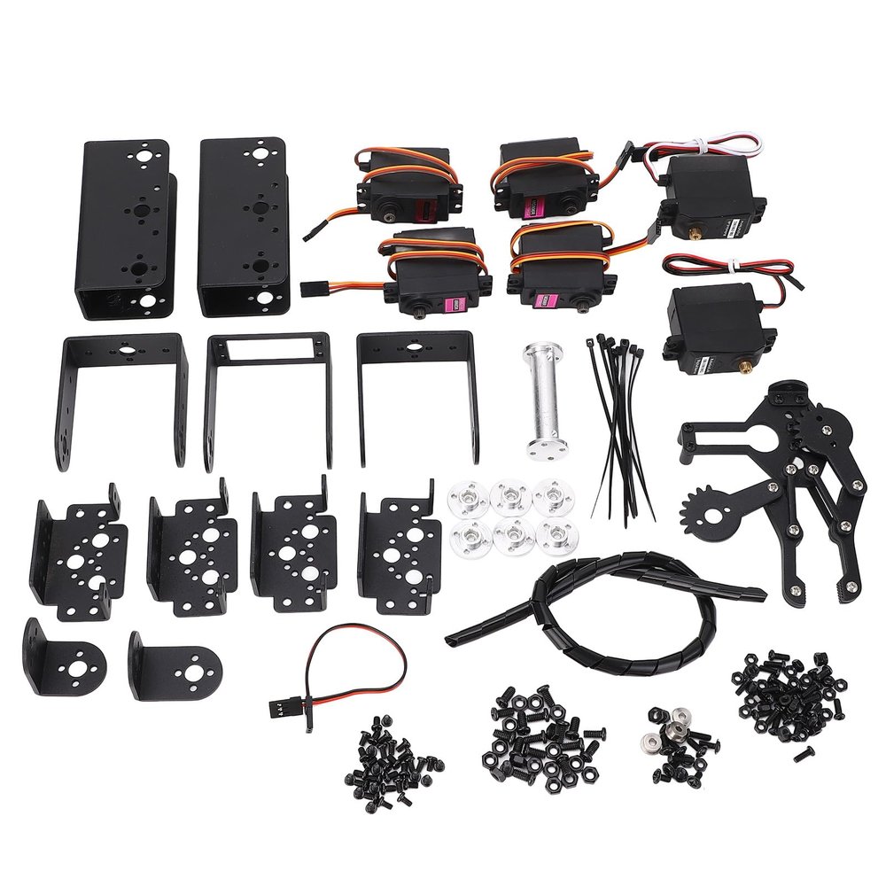 6DOF Mechanical Arm Claw Kit Industrial Robot Manipulator Gripper Universal Cup Bearings Automatic Robot Parts