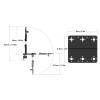 6DOF Mechanical Arm Claw Kit Industrial Robot Manipulator Gripper Universal Cup Bearings Automatic Robot Parts view 2