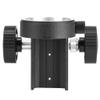 ABS Black Focusing Bracket Stand, for Microscope Head with 50mm Diameter, Stable Observing, Improve Length Discretionarily view 2