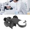 ABS Black Focusing Bracket Stand, for Microscope Head with 50mm Diameter, Stable Observing, Improve Length Discretionarily view 4