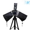 VILLCASE Camera Rain Cover with Lens Hood Dustproof Flashing Cover for Use Against Rain Grit Black view 2