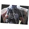 VILLCASE Camera Rain Cover with Lens Hood Dustproof Flashing Cover for Use Against Rain Grit Black view 4