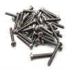 Bolts Hex M1.4 M1.6 x3/4/5/6/8/10 Round Cross Head Machine Screws Ti Bolt Allen Drive Screws Ti Fastener GB818(6mm,M1.6) view 1