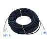 10m15m 30m 2/4 cores outdoor patch cord 7.0mm 2C 4C CPRI LC SC FC SM DVI waterproof FTTH jumper optical fiber armored 2 core(SC-FC,2 cores 10m 3pcs) view 3