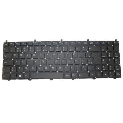 Laptop Keyboard for CLEVO W650DD W650EH W650KJ1 W650KK W650KK1 Brazilian BR Black No Frame New