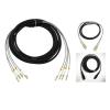 200m 2/4 cores outdoor patch cord 7.0mm 2C 4C OM1 OM2 CPRI LC SC FC DVI waterproof FTTH jumper optical fiber armored cable 2 core(SC-FC,4C OM1-01) view 1