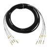 200m 2/4 cores outdoor patch cord 7.0mm 2C 4C OM1 OM2 CPRI LC SC FC DVI waterproof FTTH jumper optical fiber armored cable 2 core(SC-FC,4C OM1-01) view 4