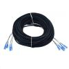 20M 40m 2/4 cores outdoor patch cord 7.0mm 2C 4C CPRI LC SC FC A SM DVI waterproof FTTH jumper optical fiber armored 2 core(SC-FC,2 cores 20m 2pcs) view 2