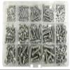 304 Stainless Steel Hex Nut Screw M2 M3 M4 M5 M6 Machine Screw Assorted Set with Metric Thread and Nut Assortment(M5(1set)) view 1