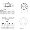 304 Stainless Steel Hex Nut Screw M2 M3 M4 M5 M6 Machine Screw Assorted Set with Metric Thread and Nut Assortment(M5(1set)) view 4