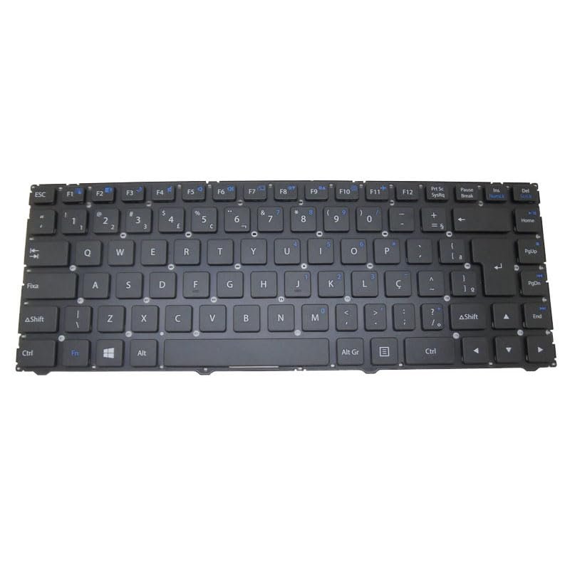 Laptop Keyboard for CLEVO W945AU W945AUQ W945BUQ W945JUQ W945KUQ Brazilian BR Black No Frame New