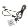 NUOBESTY 2m Travel-Theft Laptop Lock Laptop Lock Cable Easy Unlock Suitable for Devices view 1
