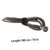 NUOBESTY 2m Travel-Theft Laptop Lock Laptop Lock Cable Easy Unlock Suitable for Devices view 2