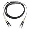 150m 2/4 Cores Outdoor Patch Cord 7.0mm 2C 4C OM1 OM2 CPRI LC SC FC DVI Waterproof FTTH Jumper Optical Fiber Armored Cable 2 Core(SC-SC,4C OM1 out connector) view 4