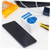 DIYEAH 200pcs Phone Screen Dust Remover Cell Phone Dust Absorber Stickers for LCD Tablet and Camera Lens Cleaning Convenient Pocket Fingerprint Stain Removal view 3
