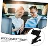 DIYEAH Car Tablet Holder Adjustable Headrest Mount for Phones and Tablets Rotation Easy Installation Compatible Rear Seat Devices Black view 3