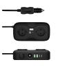 12V to 220V 400W Peak LED Display Sockets Power Inverter Car Power Inverter Adapter Converter with 3.6A Dual USB Type-C EU view 1