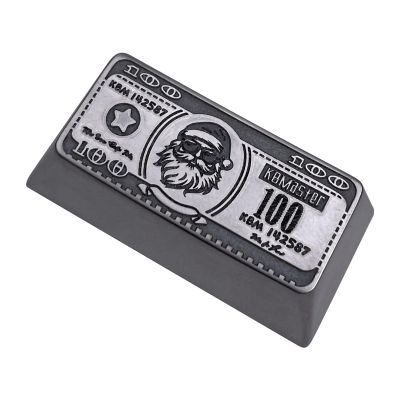 2.0U Alloy Keycap Original Height Metal Backspace Keycap For Mechanical Keyboards Switches