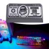 2.0U Alloy Keycap Original Height Metal Backspace Keycap For Mechanical Keyboards Switches view 2
