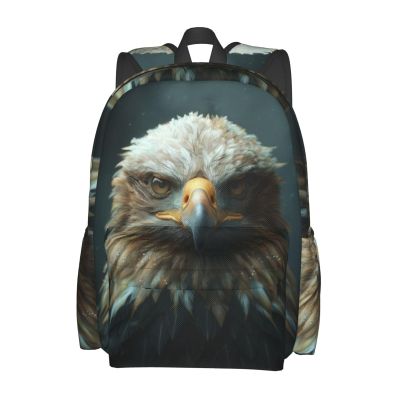 MELEYELIN Cool Eagle Backpack Bookbag Waterproof Backpacks for Women Men Travel Backpack Laptop Backpacks Daypack Shoulder Bag
