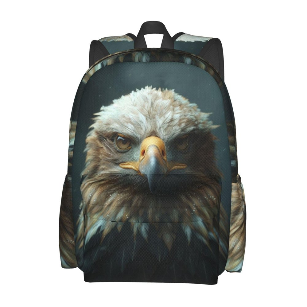 MELEYELIN Cool Eagle Backpack Bookbag Waterproof Backpacks for Women Men Travel Backpack Laptop Backpacks Daypack Shoulder Bag