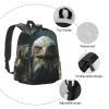 MELEYELIN Cool Eagle Backpack Bookbag Waterproof Backpacks for Women Men Travel Backpack Laptop Backpacks Daypack Shoulder Bag view 3