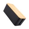 NUOBESTY Wood Grain Cable Management Box for Desk Power Line Organizer and Charging Cable Container Anti-Electric Socket Case for Desk view 1