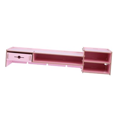 DIYEAH Elevated Monitor Stand Office Desk Accessories for Computer Desk Computer Stand Desktop Storage Organizer