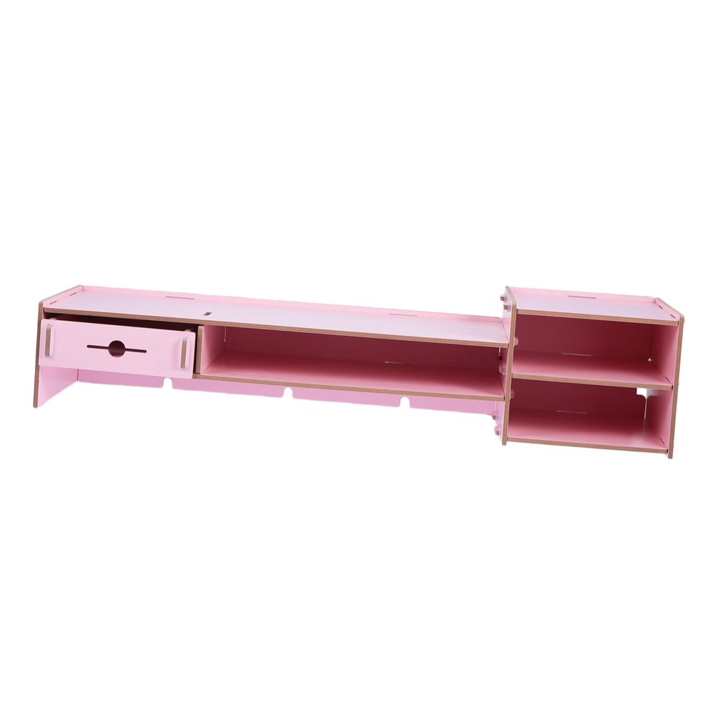 DIYEAH Elevated Monitor Stand Office Desk Accessories for Computer Desk Computer Stand Desktop Storage Organizer