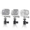 BRIGHTFUFU Head Tripod 1/4 Inch Screw Aluminum Alloy Photography Light Bracket for DSLR Compatible Phone and Camera for Studio and Outdoor Use Black view 4