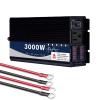 3000W Pure Sine Wave Inverter 12V - 72V DC to 110V/220V AC Converter, Car Power Inverter with LED Display, Off-Grid Power Inverter for Home, RV, Truck,Dc 60v,AC 220V view 1