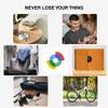 HH-Tech Bluetooth Tracker (Pack-2 Black) for Android Devices Compatible with Google Find Hub, Smart Tracker, Smart Tag, Item Finder, Easily Track Your Wallet, Bag, Suitcase, and More (Android only) view 3