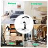 Angoily Folding Tablet Holder Rotatable Base Acrylic and Aluminum Desk Stand for Phone and Laptop view 4