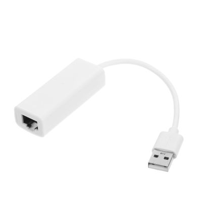 Angoily USB 2.0 to Ethernet Adapter Plug-and-Play Network Card for Laptop High-Speed Gigabit USB Ethernet Converter White No Driver Required
