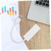 Angoily USB 2.0 to Ethernet Adapter Plug-and-Play Network Card for Laptop High-Speed Gigabit USB Ethernet Converter White No Driver Required view 2