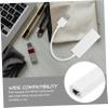 Angoily USB 2.0 to Ethernet Adapter Plug-and-Play Network Card for Laptop High-Speed Gigabit USB Ethernet Converter White No Driver Required view 3
