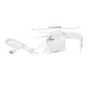 BATHVEVE Small Portable Ceiling Fan Remote Control Usb Plug Five- Design for Indoor Outdoor Use for Camping Rvs Tents and Beach Canopies view 2