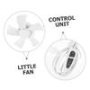 BATHVEVE Small Portable Ceiling Fan Remote Control Usb Plug Five- Design for Indoor Outdoor Use for Camping Rvs Tents and Beach Canopies view 3