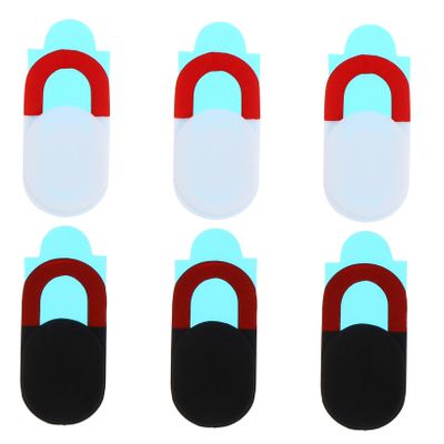 Angoily 6Pcs Webcam Covers for Tablet Easy Slide Privacy Protectors for Cameras Durable Lightweight for Personal Family Use