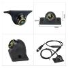 170 Wide Angle AHD 1080P 360 Adjustable Reverse Backup Rear View Camera with 4 Pin Aviation Head 15M Cable Adapter Plug(Add 5m Cable) view 3