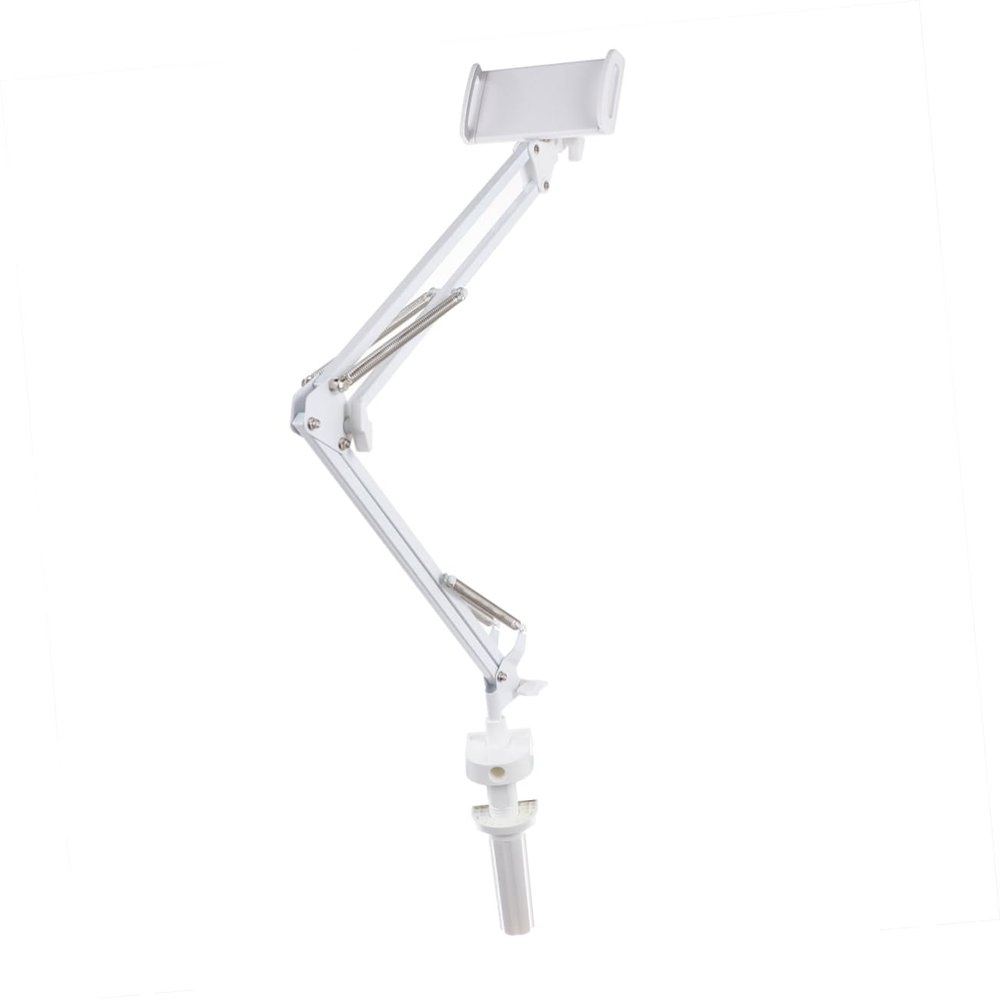 DIYEAH Articulating Arm Phone Holder Rotation Lazy Bracket for Tablets and Smartphones Supports up to Easy Installation Versatile Desktop Clamp for