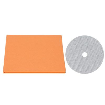 CD DVD Stabilizer Carbon Fiber 0.2mm Tuning Mat Disc Stabilizer Eliminate Static Vibration Sound Quality Upgrade Compatible All CD Players (White)