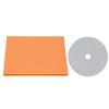 CD DVD Stabilizer Carbon Fiber 0.2mm Tuning Mat Disc Stabilizer Eliminate Static Vibration Sound Quality Upgrade Compatible All CD Players (White) view 1