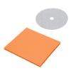 CD DVD Stabilizer Carbon Fiber 0.2mm Tuning Mat Disc Stabilizer Eliminate Static Vibration Sound Quality Upgrade Compatible All CD Players (White) view 4