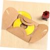 NUOBESTY 50pcs Retro Style Kraft Paper DVD Sleeves Case Cd Storage Envelopes Envelope Bag Heart Button for Wedding Party view 4